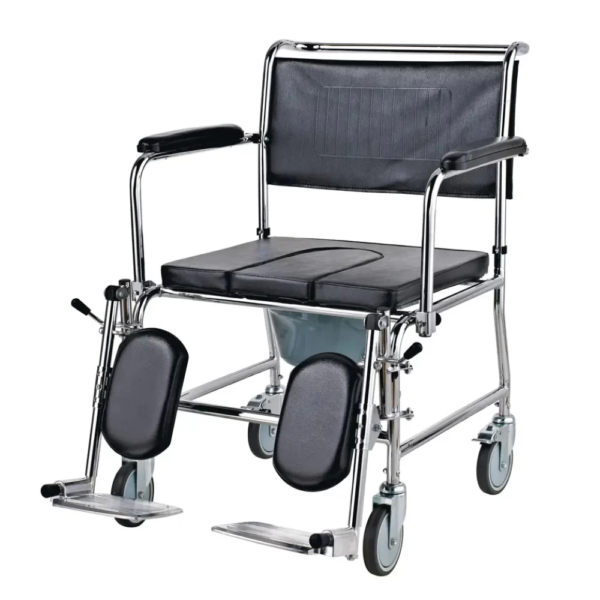 كرسي حمام بعجلات مقاس 51 C-695 كرسي حمام بعجلات مقاس 51 C-695