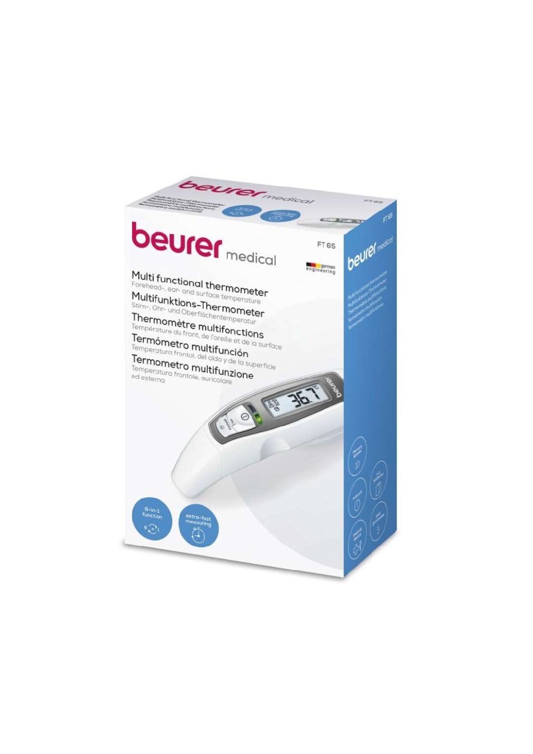 بيورر مقياس الحرارة FT65