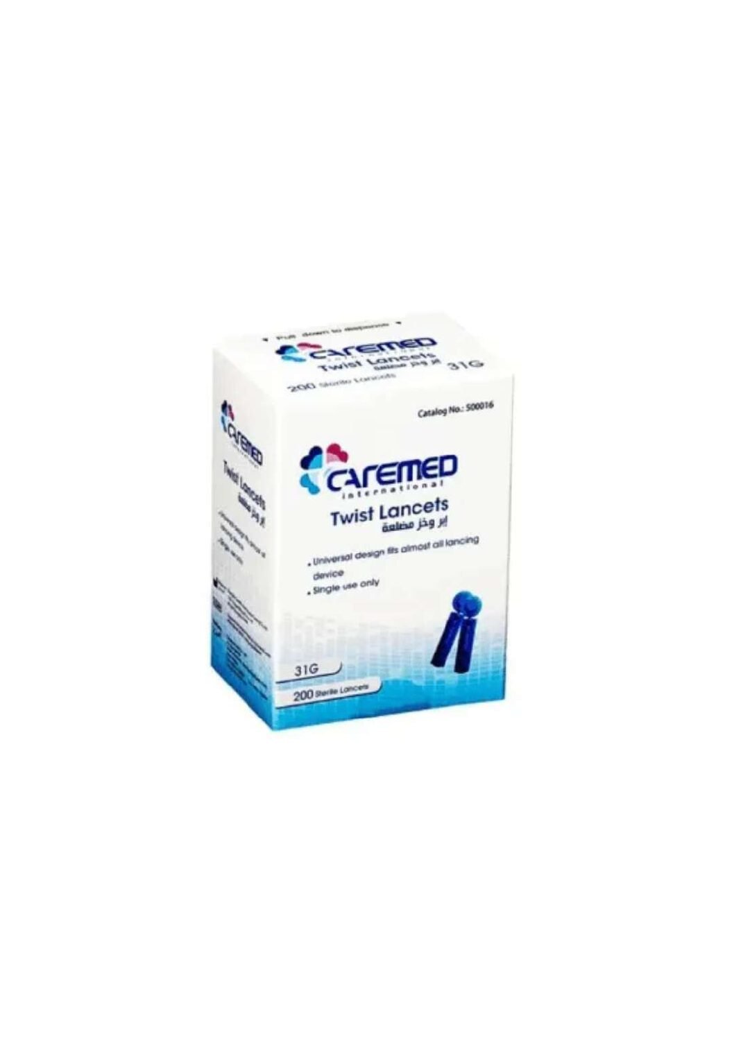 ابر وخز مضلغه Twist lancets