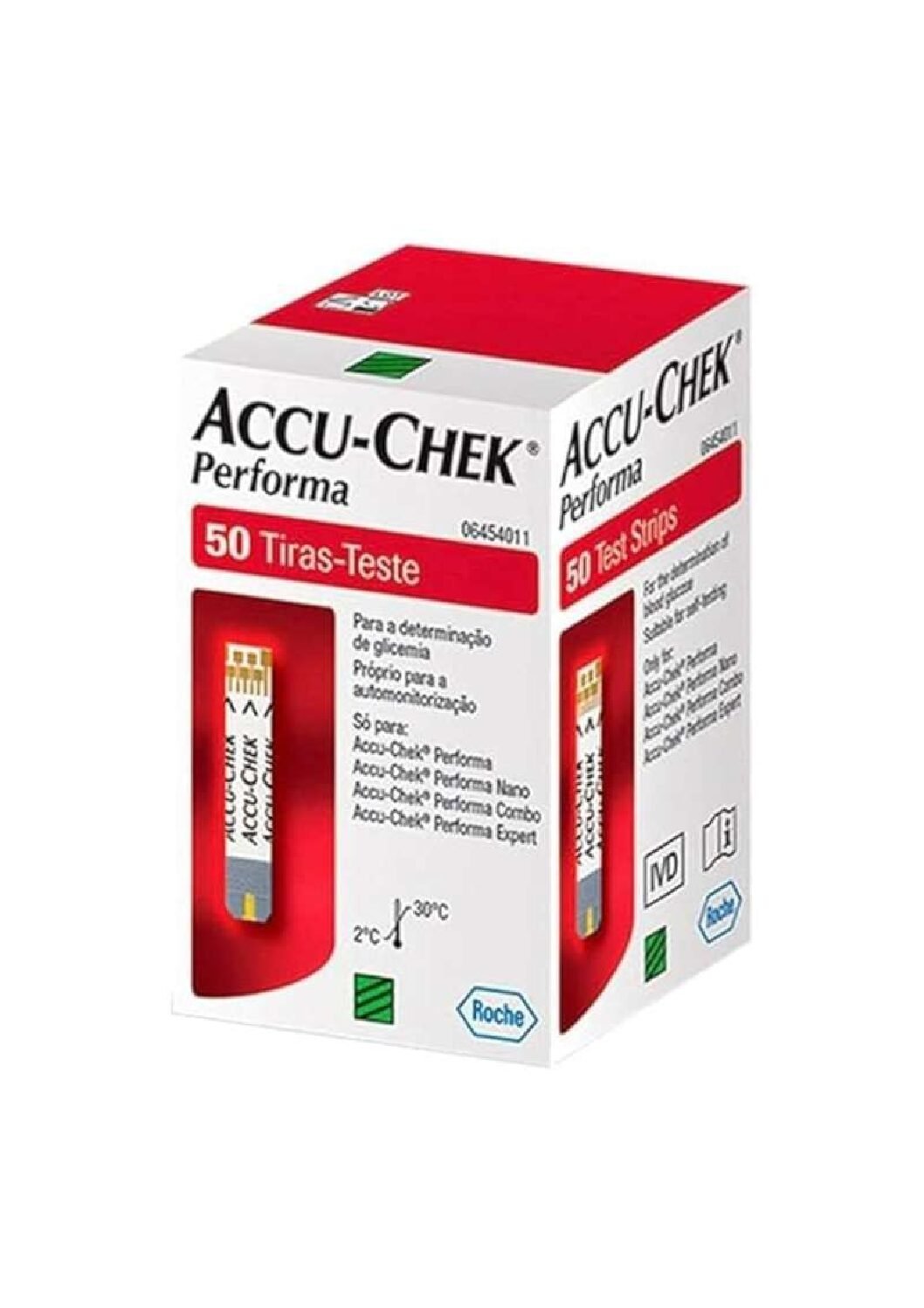 شرائط قياس السكر أكواتشك بيرفورما 50 شريط