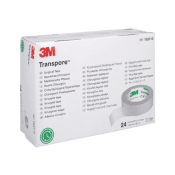 بلاستر شفاف ثري ام 0.5 انش | 3M TRANSPORE TAPE 0.5 INCH