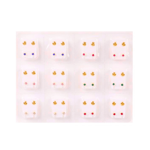 حلق طبي ملون